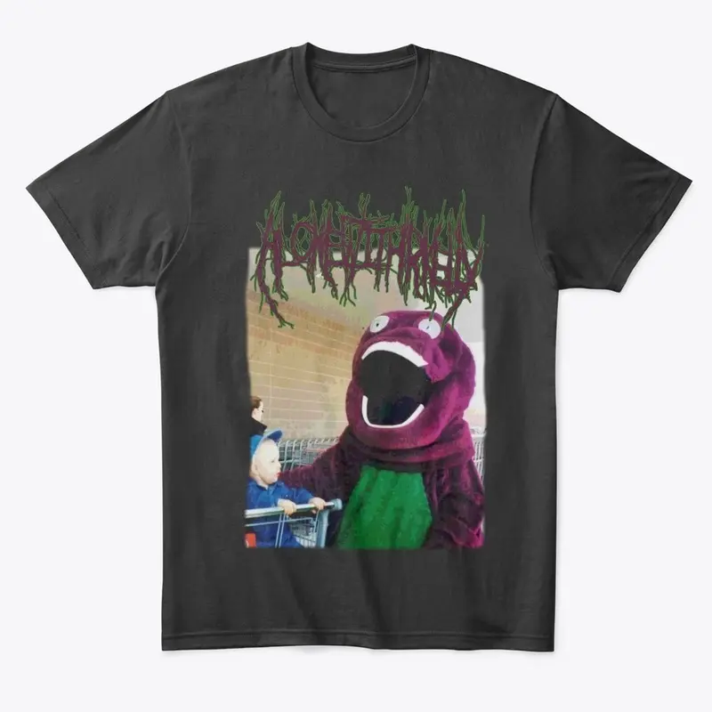 AWRK scary dinosaur man shirt